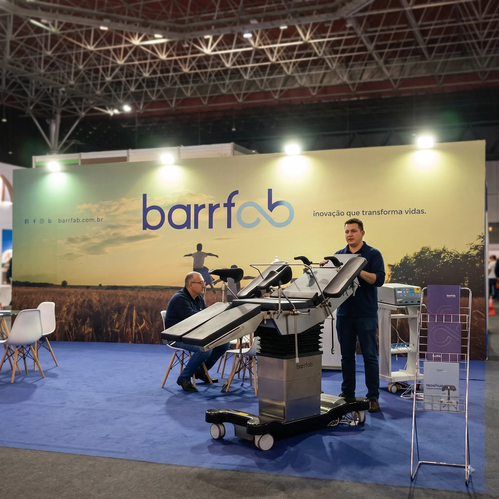 MADP na Expo Hospital Brasil 2026 - Estande Barrfab no Expominas BH